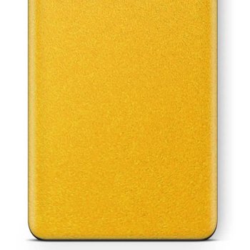 folia naklejka skórka strukturalna na TYŁ do Motorola Moto G04 -  Żółty Pastel Matowy - apgo SKINS - apgo