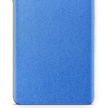 Folia naklejka skórka strukturalna na TYŁ do Samsung Galaxy A03 -  Niebieski Pastel Matowy Chropowaty Baranek - apgo SKINS - apgo