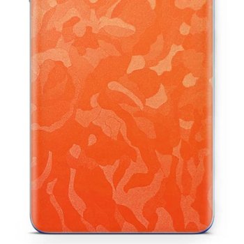 folia naklejka skórka strukturalna na TYŁ do Samsung Galaxy A15 -  Moro | Camo Pomarańczowy - apgo SKINS - apgo