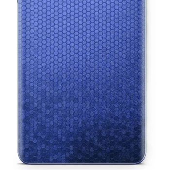 folia naklejka skórka strukturalna na TYŁ do Samsung Galaxy A15 -  Plaster Miodu Niebieski - apgo SKINS - apgo
