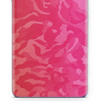 Folia naklejka skórka strukturalna na TYŁ do Samsung Galaxy Tab A 10.5 -  Moro | Camo Różowy - apgo SKINS - apgo