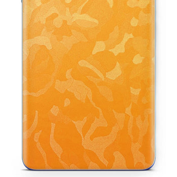 Folia naklejka skórka strukturalna na TYŁ do Samsung Galaxy Tab S6 5G -  Moro | Camo Żółty - apgo SKINS - apgo