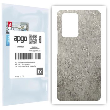 Folia naklejka skórka strukturalna na TYŁ do Xiaomi 11T -  Beton - apgo SKINS - apgo