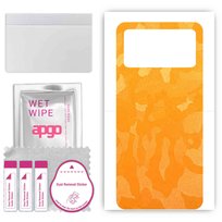 Folia naklejka skórka strukturalna na TYŁ do Xiaomi Mix Fold 3 -  Moro | Camo Żółty - apgo SKINS