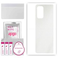 Folia naklejka skórka strukturalna na TYŁ do Xiaomi Mix Fold -  Matowa Przezroczysta Winylowa - apgo SKINS