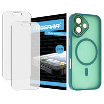 Folia ochronna do iPhone 17 + MagSafe ETUI zielone TPU