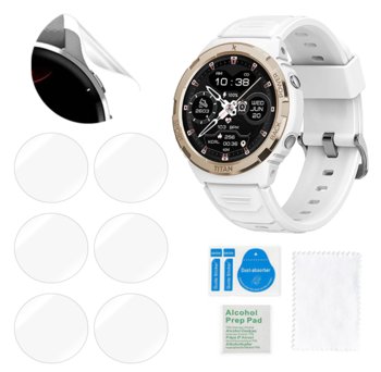 Folia ochronna do MAXCOM FW100 TITAN na ekran hydrożelowa smartwatch 6sztuk - Inny producent