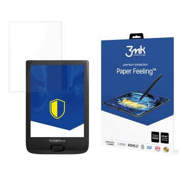 Folia ochronna na PocketBook Basic Lux 3  - 3mk Paper Feeling - 3MK