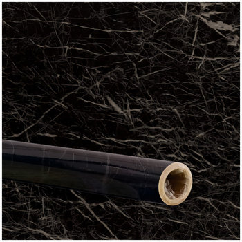 Folia olejoodporna samoprzylepna 61x300 - Czarny marmur 003 - Heckermann