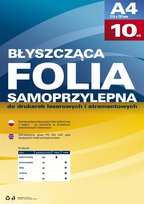 FOLIA SAMOPRZYLEPNA A4 50 MIC przezroczysta Argo