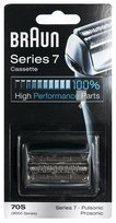 Folia tnąca BRAUN 70S - kompatybilna z Series 7 Pulsonic Active Power golarka wymienna kaseta ostrza blok Braun