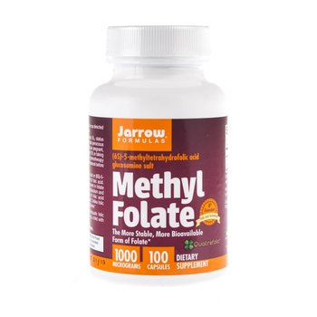 Folian JARROW FORMULAS, 1000 mcg,  Suplement diety, 100 kaps. - Jarrow Formulas