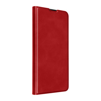 Folio Xiaomi Redmi 10A Etui wielofunkcyjne Pokrowiec Podwójne mocowanie magnetyczne Czerwone - Avizar