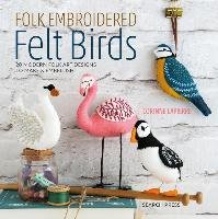 Folk Embroidered Felt Birds Lapierre Corinne