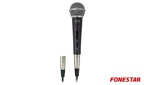 Fonestar FDM-1036 -  Mikrofon dynamiczny ręczny z przełącznikiem i kablem. - Fonestar