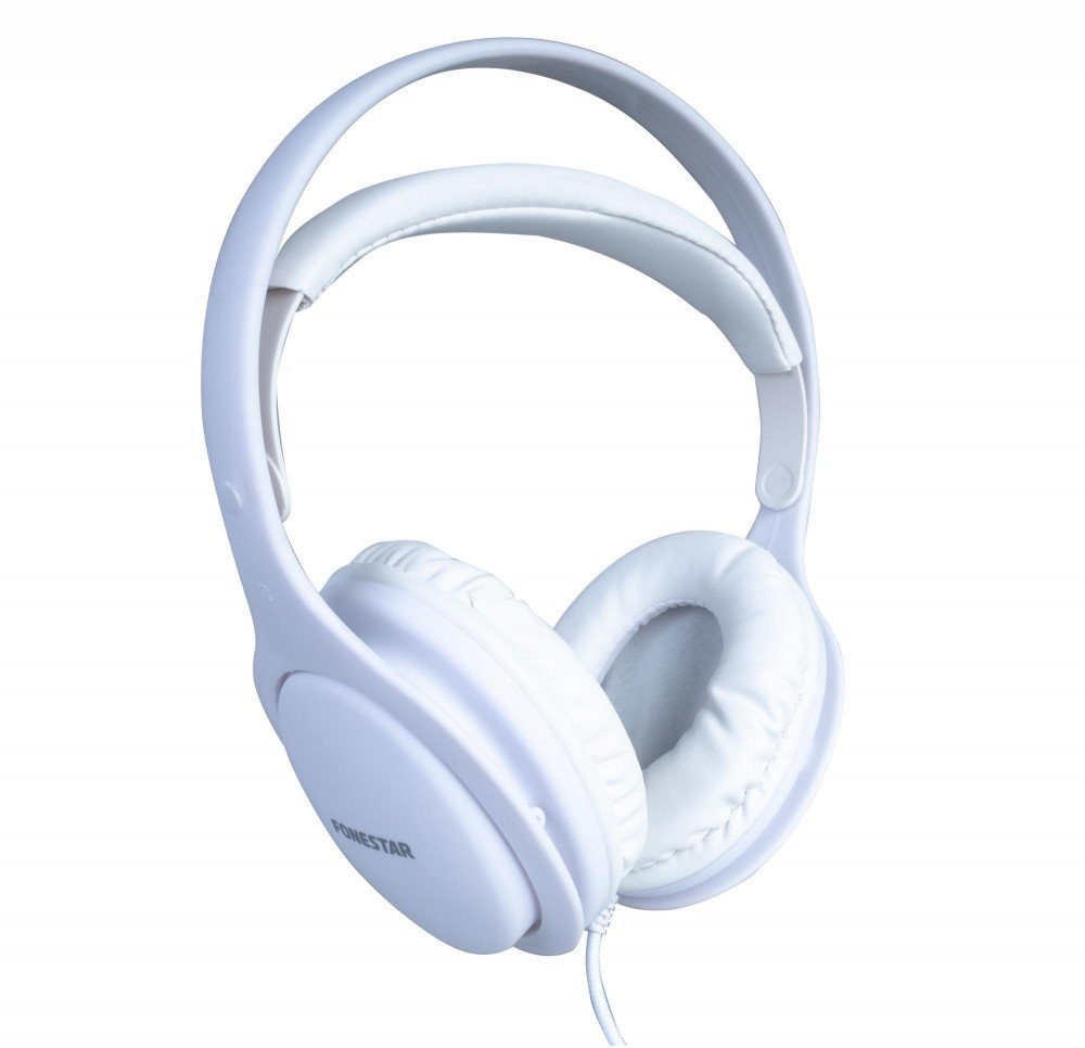 Фото - Навушники FONESTAR X8-B słuchawki nauszne z mikrofonem / białe