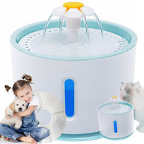 Fontanna Poidełko Poidło Automatyczne Miska Wodna Zwierząt Psa Kota 2.4L