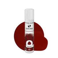 Food Colours Velvet Spray Burgundy 100ml Food Colours