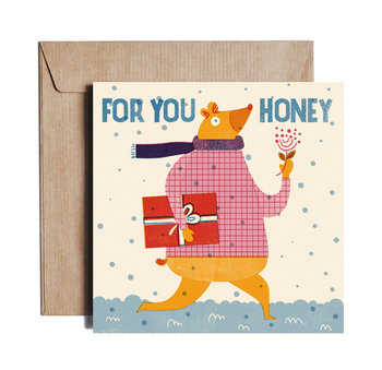 For you, honey - Greeting card by PIESKOT Polish Design - PIESKOT