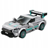 | FORANGE |Szare Auto Sportowe Klocki konstrukcyjne 308el.