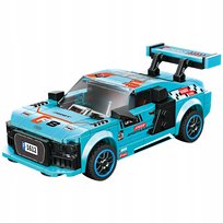 | FORANGE |Turkusowe Auto Sportowe Klocki konstrukcyjne 306el.