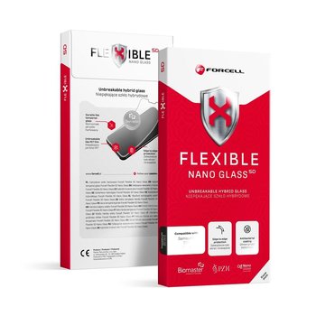 Forcell Flexible 5D - szkło hybrydowe do iPhone 15 Pro czarny - Inny producent