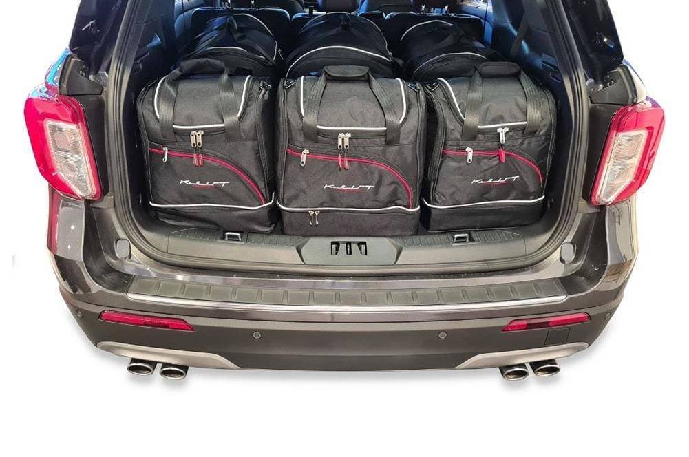 Zdjęcia - Organizer do bagażnika Ford Explorer Plug-In Hybrid + Torby Do Bagażnika 6 Szt Kemer Kjust 2019