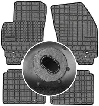 Ford Mondeo III (MK3) Hatchback / Kombi / Sedan od 2000-2007r. Dywaniki gumowe FROGUM 0314 + mocowania MAX-DYWANIK - Frogum