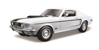 Maisto, model kolekcjonerski Ford Mustang Gt Cobra Jet 1968 Niebieski  1/18