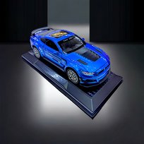 FORD MUSTANG SHELBY GT500 1:32 METALOWY MODEL OTW. DRZWI MASKA BAGAŻNIK ŚWIATŁA