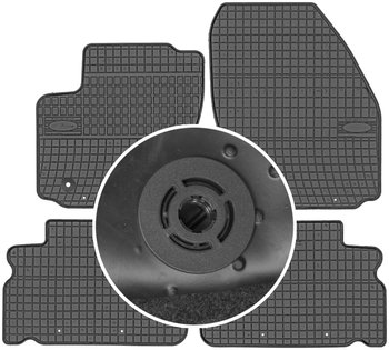 Ford S-MaX  VAN od 2010-2015r. Dywaniki gumowe FROGUM 0304 + mocowania MAX-DYWANIK - Frogum