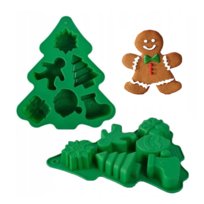 Foremka Silikonowa Świąteczna Forma Choinka Duża Elastyczny Silikon