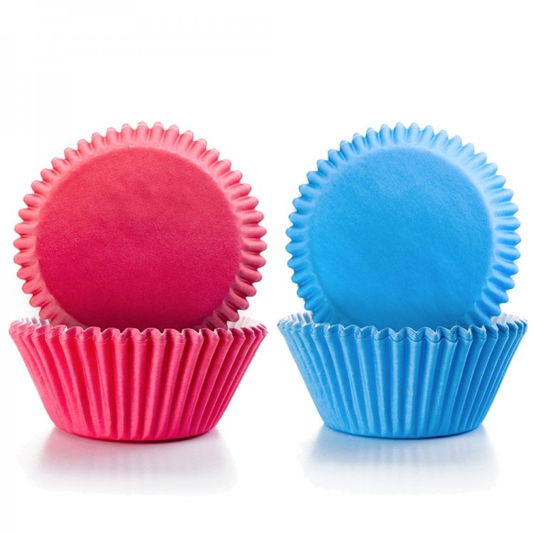 Foremki do muffinek i babeczek IBILI 735901, 2 wzory, 100 szt.