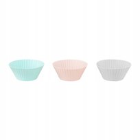 Foremki do muffinek silikonowe Alice 6 szt. AMBITION