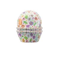 Foremki Na Muffinki, Babeczki W Kwiatki, 60 Szt.