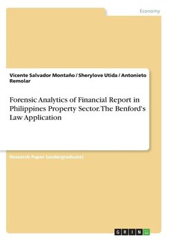 Forensic Analytics of Financial Report in Philippines Property Sector. The Benford's Law Application - Montaño Vicente Salvador