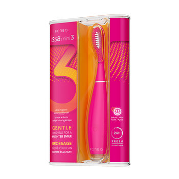 Foreo Issa Mini 3 Ultra-Higieniczna Szczoteczka Soniczna 4 W 1, Wild Strawberry - Foreo