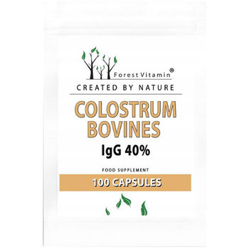Forest Vitamin Colostrum Bovines Igg 40% 100Caps - Forest Vitamin