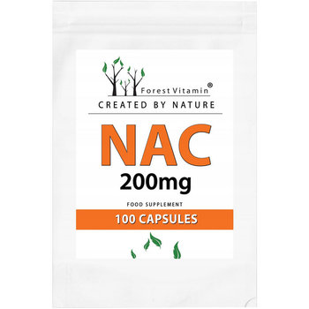Forest Vitamin, NAC 200mg, Suplement diety, 100 kaps. - Forest Vitamin