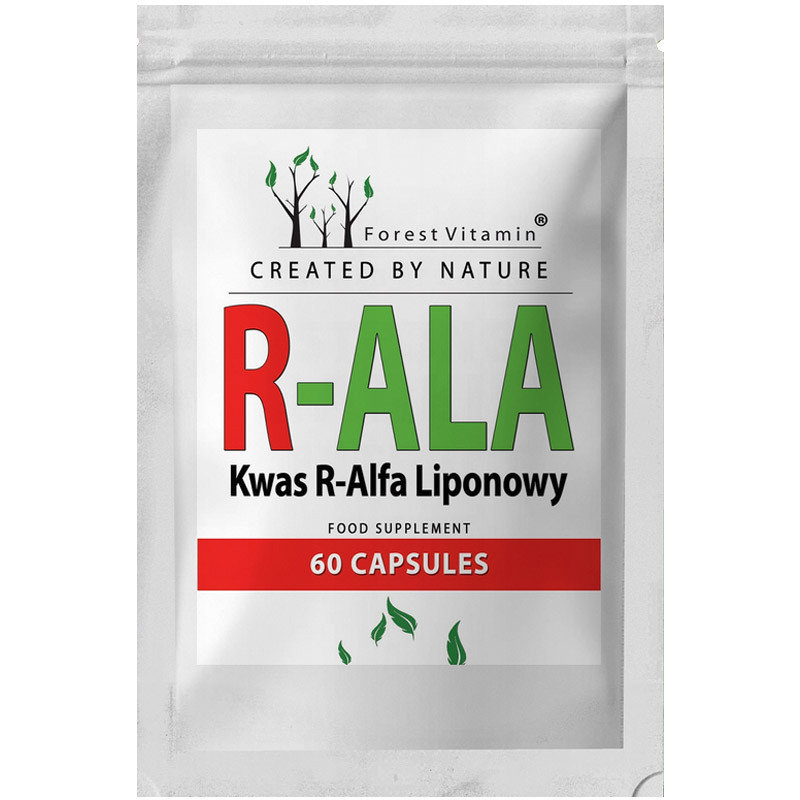 Empik FOREST VITAMIN R-ALA Kwas R-Alfa Liponowy 60caps