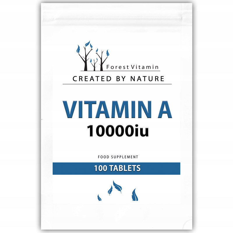 Фото - Вітаміни й мінерали Forest Vitamin Vitamin A 10000 Iu 100Tabs 