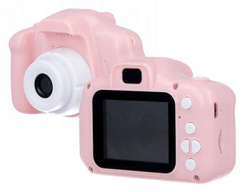 Forever, Kamera aparat dla dzieci, Smile SKC-100, różowy - Forever