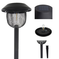 Forever Light Lampa solarna LED SUNARI FLS-30 Słupek stalowy 2 czarny