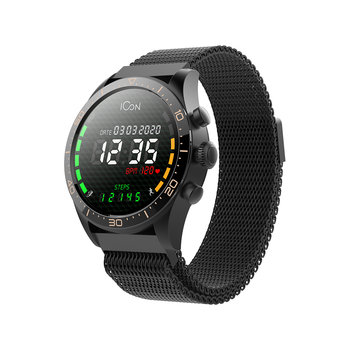 Forever, Smartwatch, AMOLED Icon AW-100, czarny - Forever