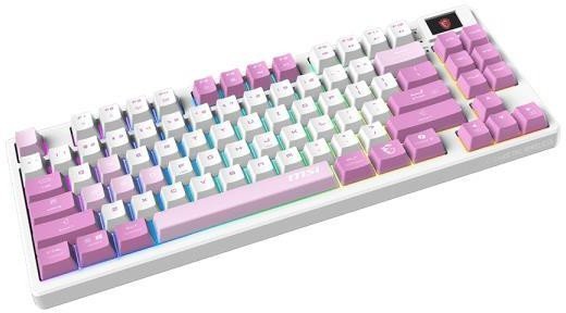 Klawiatura mechaniczna MSI FORGE GK600 TKL US VIOLET
