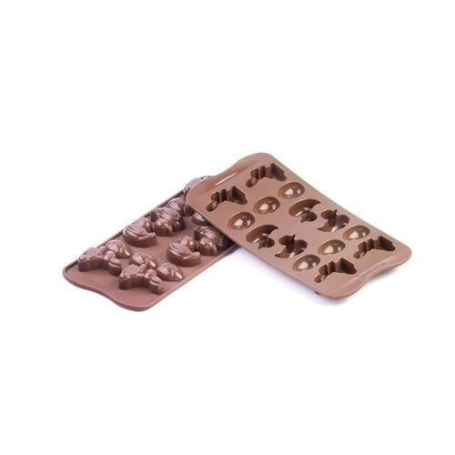 Silikomart bakvorm 15 babà silicone bruin | Oldenhof