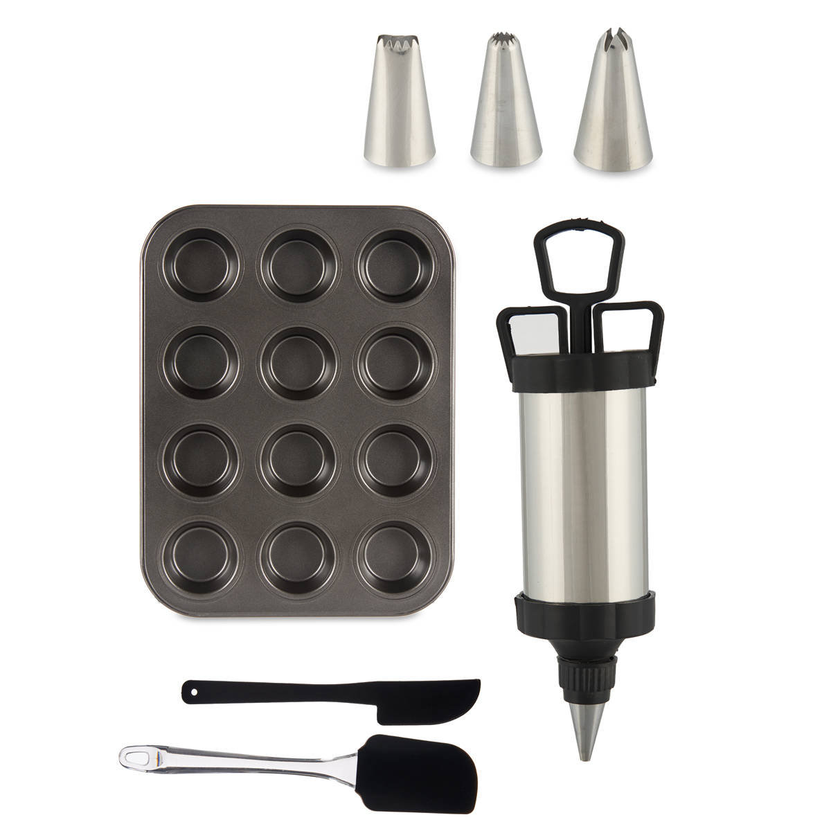 Arte Regal Arte Regal Forma Do Pieczenia Muffinek Z Akcesoriami Do Dekorowania