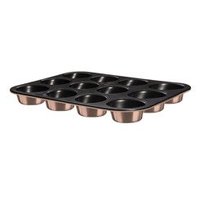 Forma do pieczenia muffiny 12 Berlinger Haus Metallic Line Rose Gold Edition, różowe złoto, BH/6473 Berlinger Haus