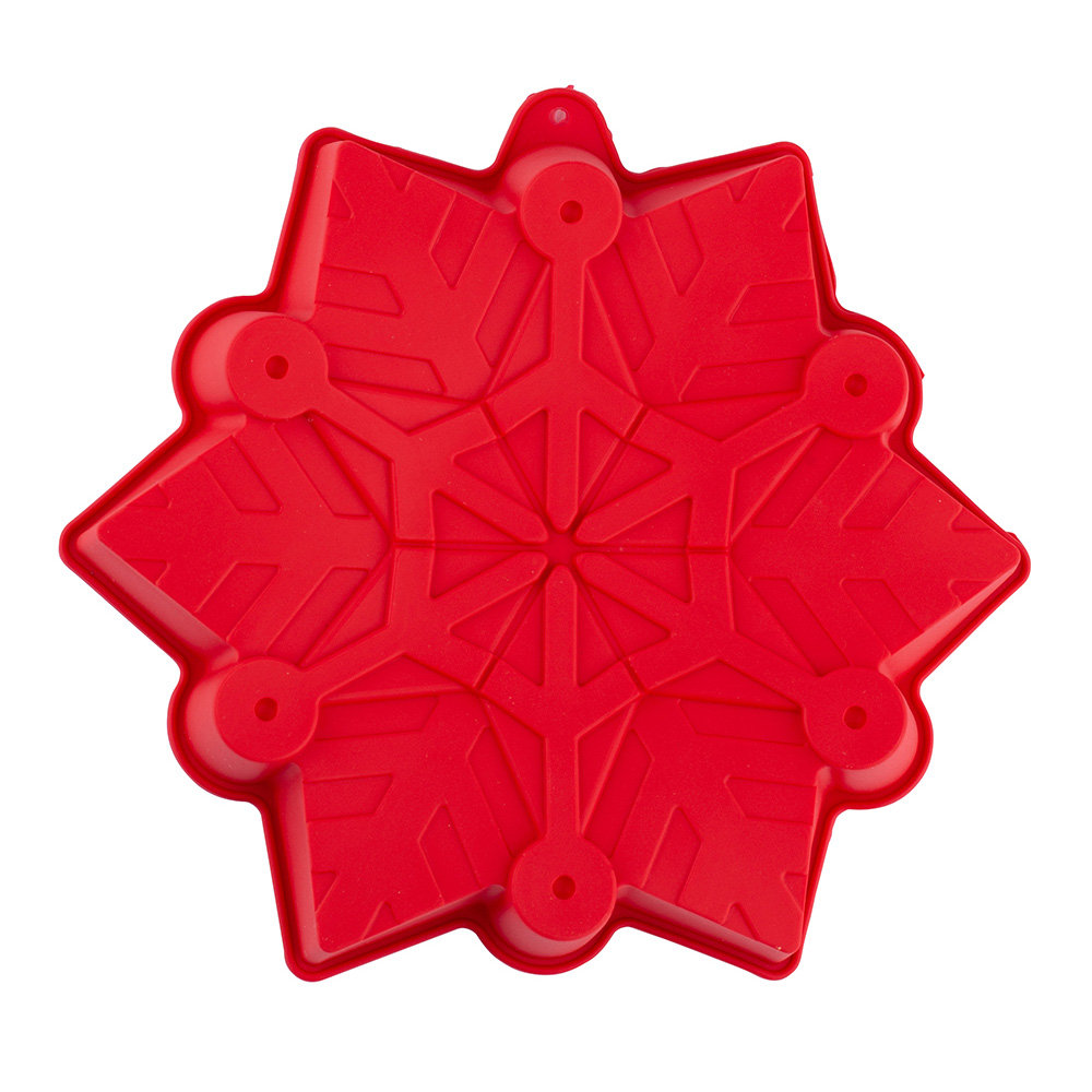 Фото - Форма для випічки й запікання Forma do pieczenia silikonowa, Śnieżynka, 28x24,5x4,5 cm 