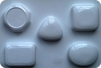 Forma do wyrobu mydełek, 5 elementów - Creativ Gotz